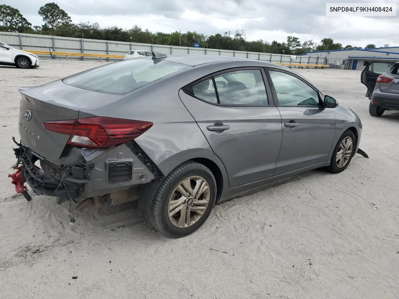 2019 Hyundai Elantra Sel VIN: 5NPD84LF9KH408424 Lot: 76188954