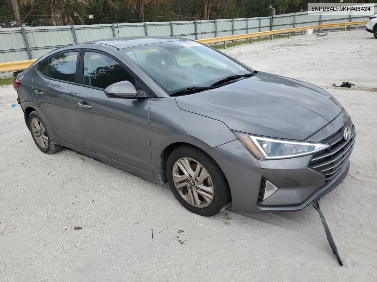 2019 Hyundai Elantra Sel VIN: 5NPD84LF9KH408424 Lot: 76188954