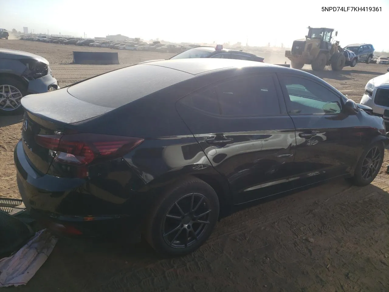 2019 Hyundai Elantra Se VIN: 5NPD74LF7KH419361 Lot: 76252634