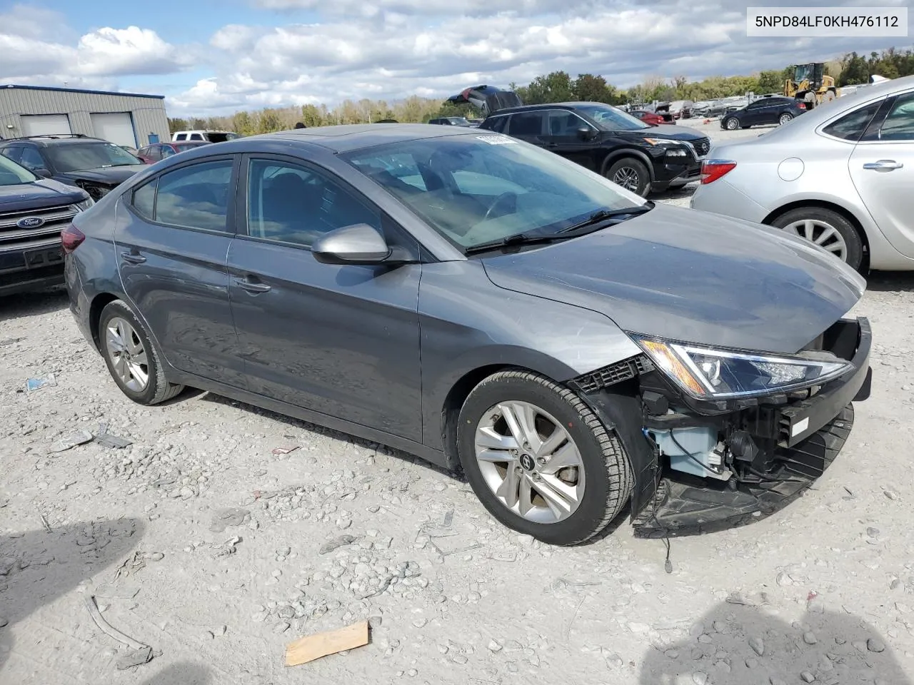 2019 Hyundai Elantra Sel VIN: 5NPD84LF0KH476112 Lot: 76310614