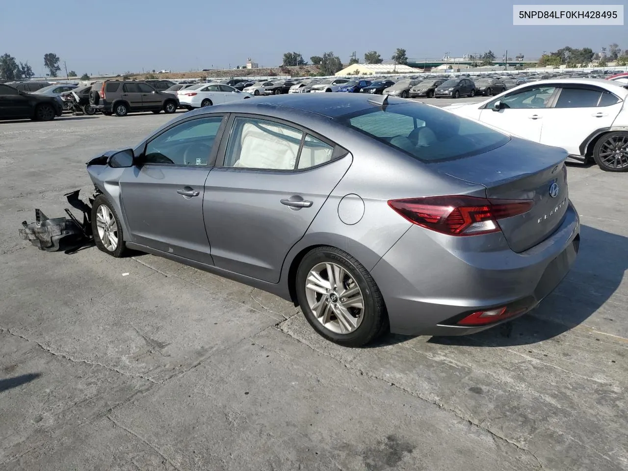 2019 Hyundai Elantra Sel VIN: 5NPD84LF0KH428495 Lot: 76333954