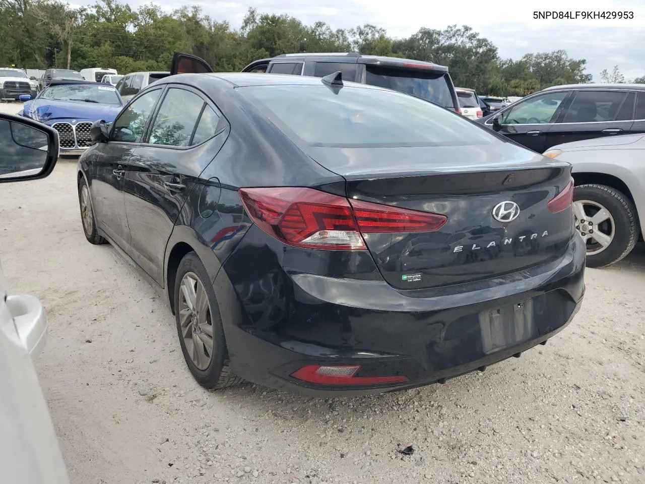 2019 Hyundai Elantra Sel VIN: 5NPD84LF9KH429953 Lot: 76345384