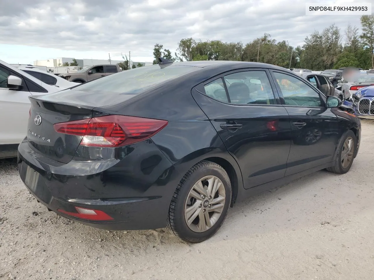 2019 Hyundai Elantra Sel VIN: 5NPD84LF9KH429953 Lot: 76345384