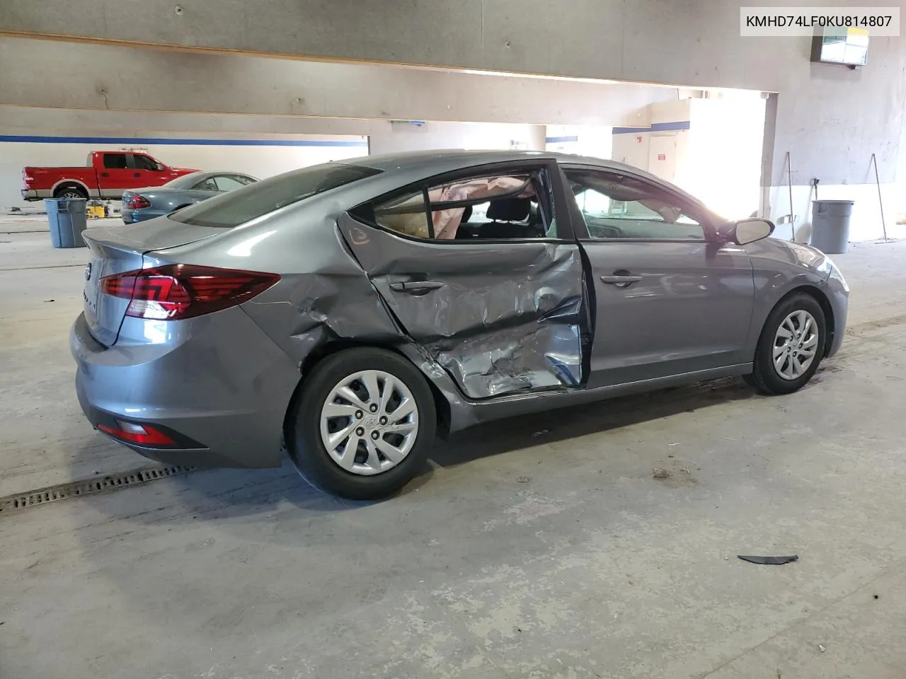 2019 Hyundai Elantra Se VIN: KMHD74LF0KU814807 Lot: 76671004