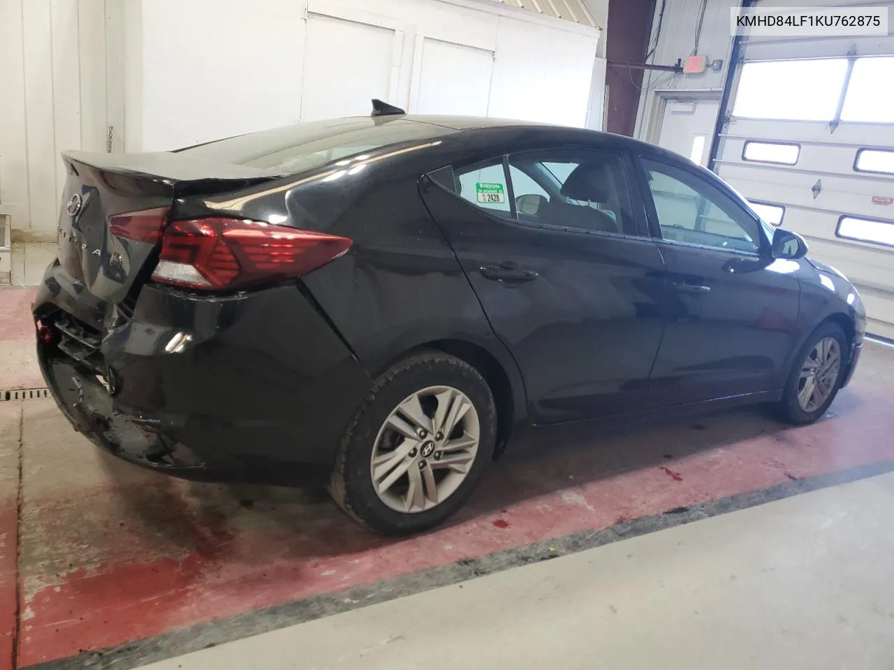 2019 Hyundai Elantra Sel VIN: KMHD84LF1KU762875 Lot: 76735334