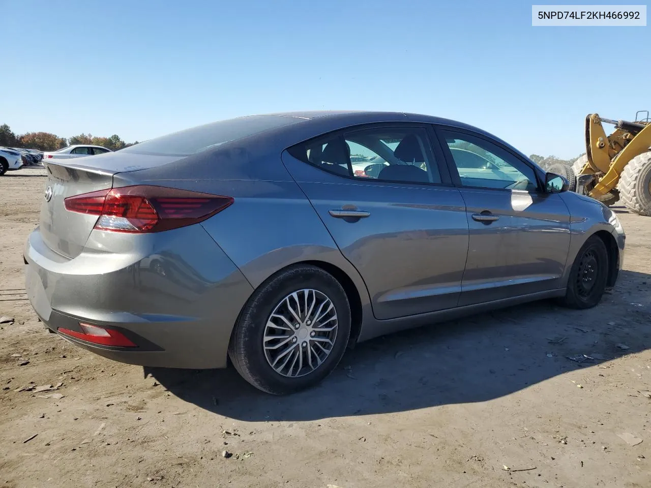 5NPD74LF2KH466992 2019 Hyundai Elantra Se