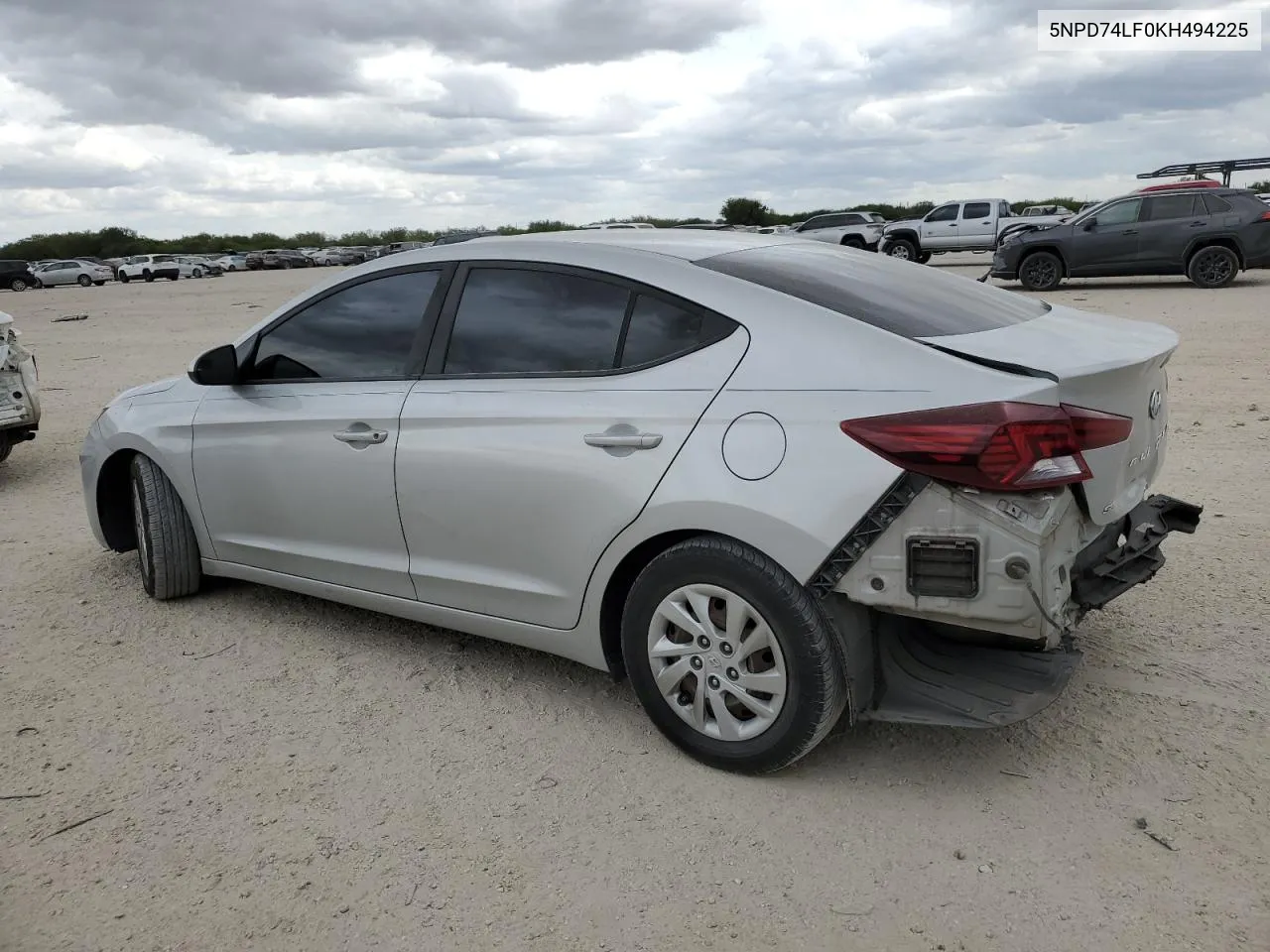 2019 Hyundai Elantra Se VIN: 5NPD74LF0KH494225 Lot: 76805704