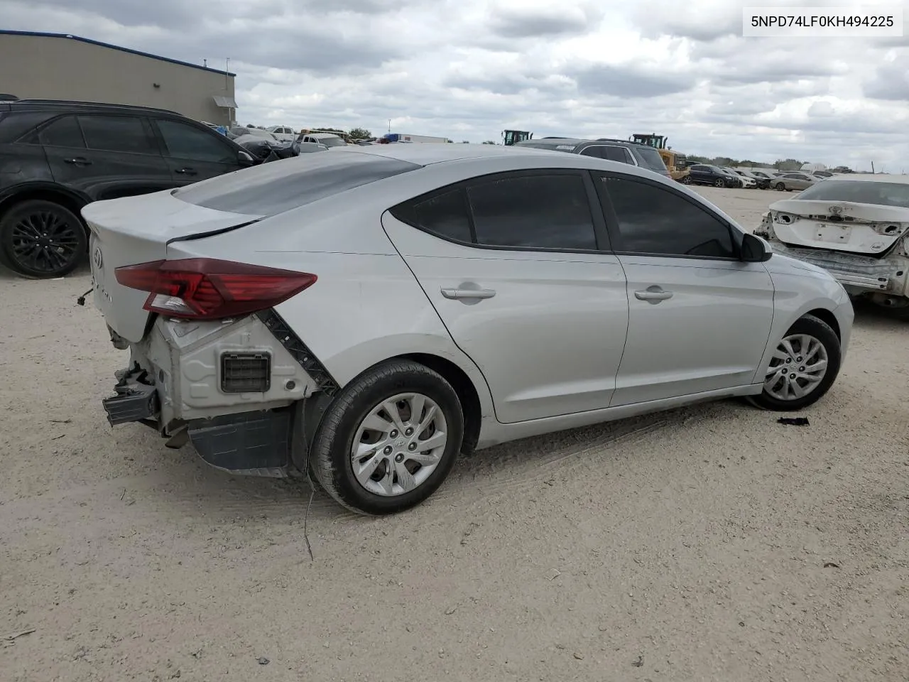 2019 Hyundai Elantra Se VIN: 5NPD74LF0KH494225 Lot: 76805704