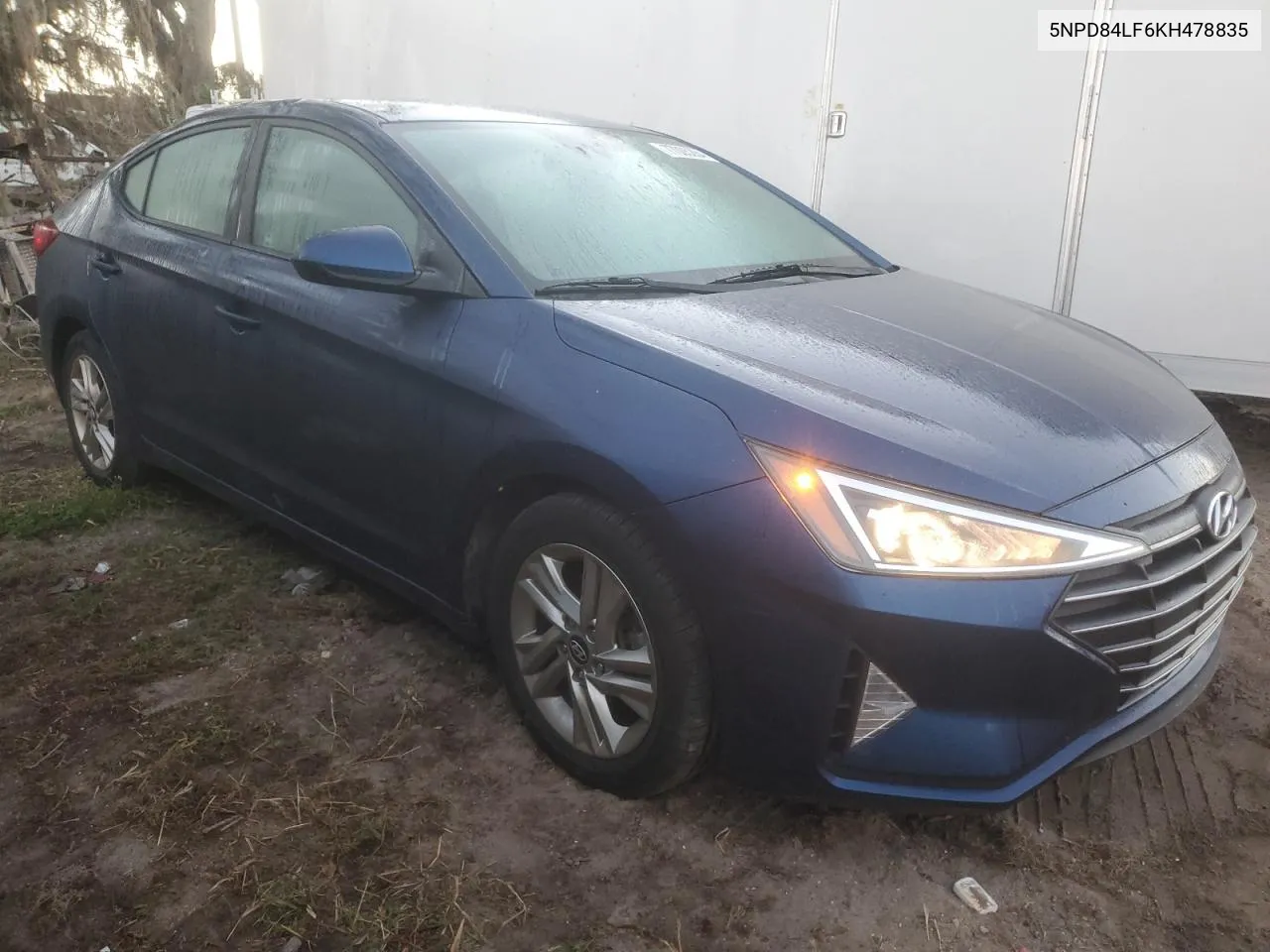 2019 Hyundai Elantra Sel VIN: 5NPD84LF6KH478835 Lot: 77005284