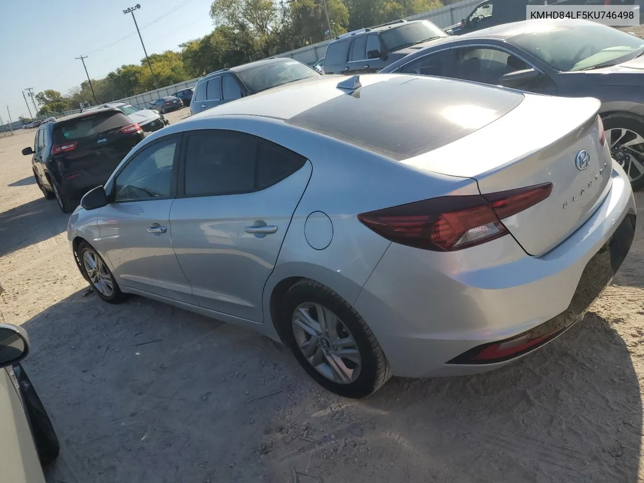 2019 Hyundai Elantra Sel VIN: KMHD84LF5KU746498 Lot: 77279824