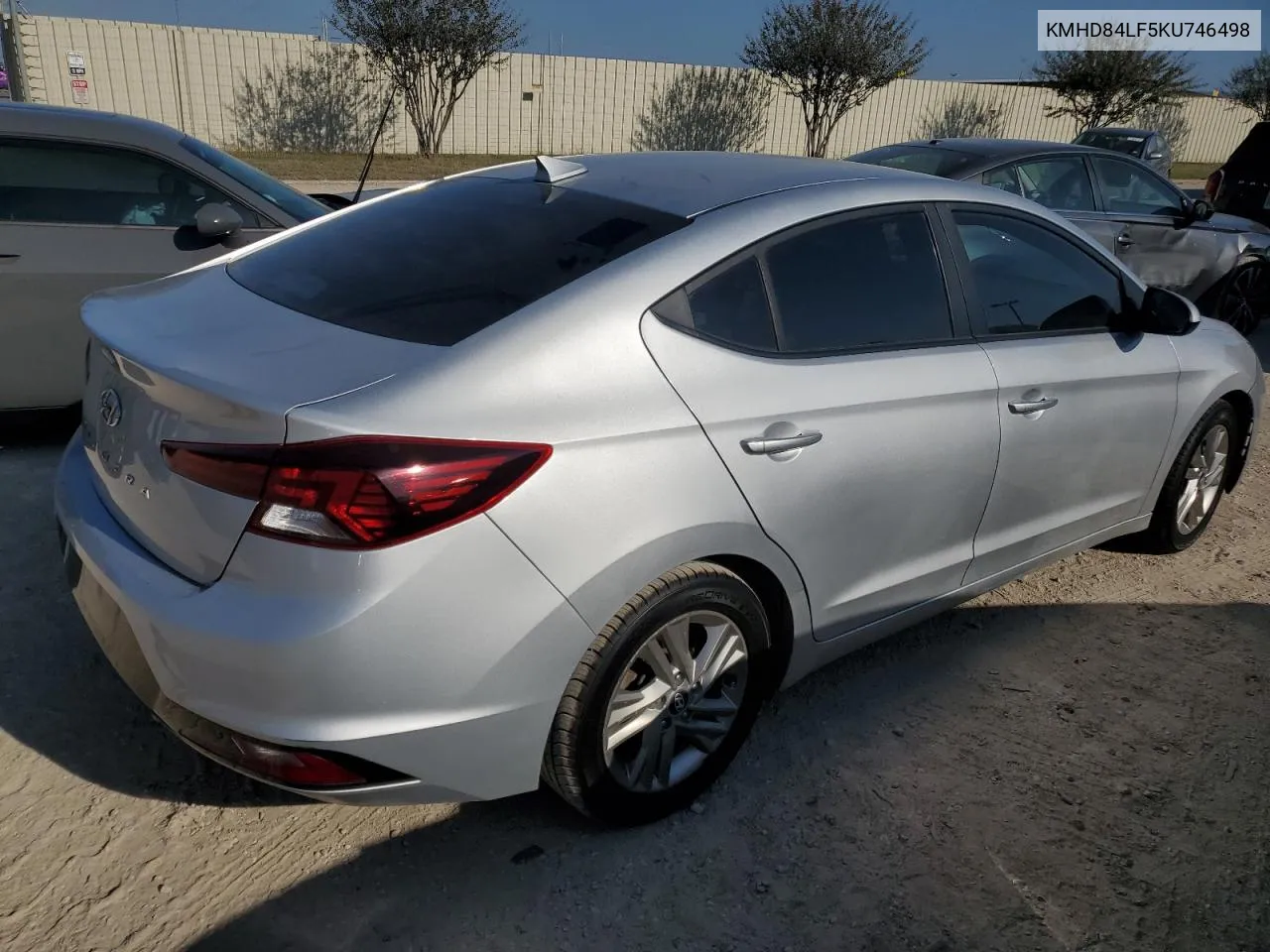 2019 Hyundai Elantra Sel VIN: KMHD84LF5KU746498 Lot: 77279824