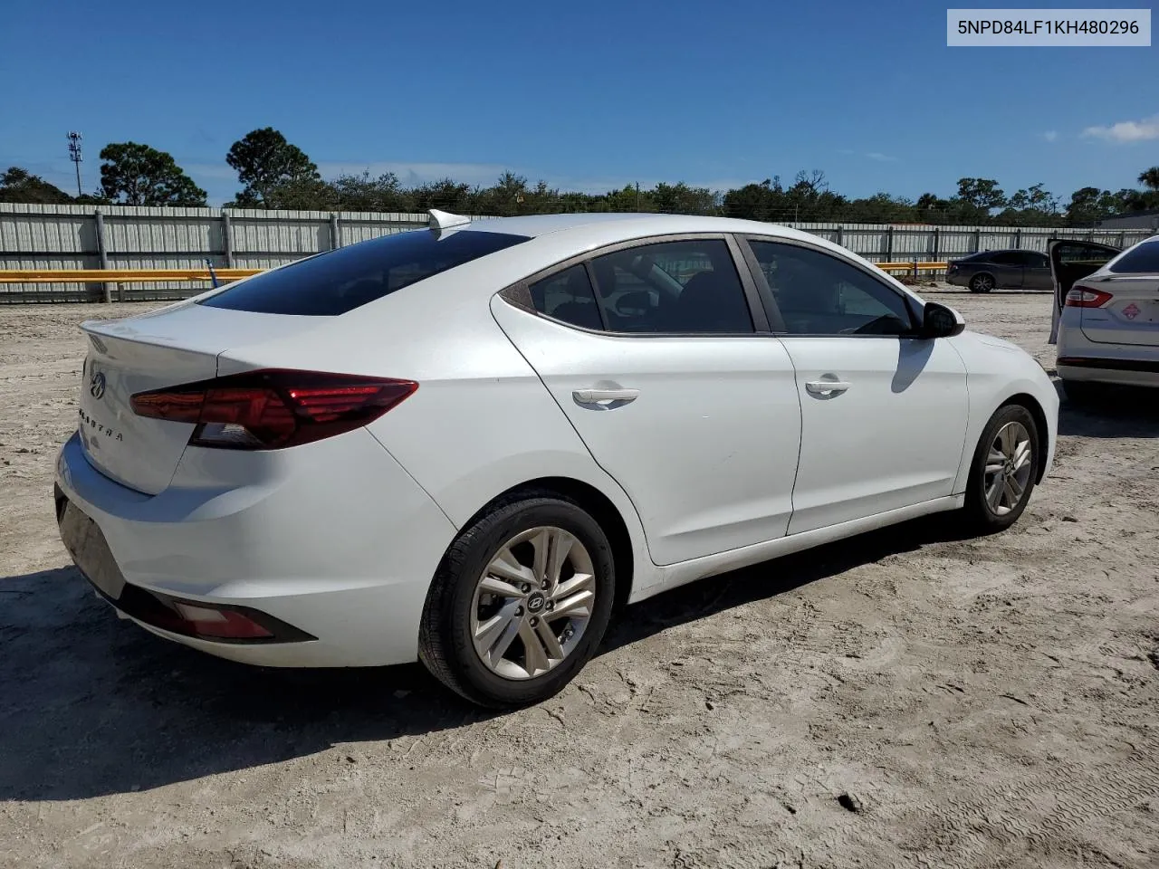 2019 Hyundai Elantra Sel VIN: 5NPD84LF1KH480296 Lot: 77371254