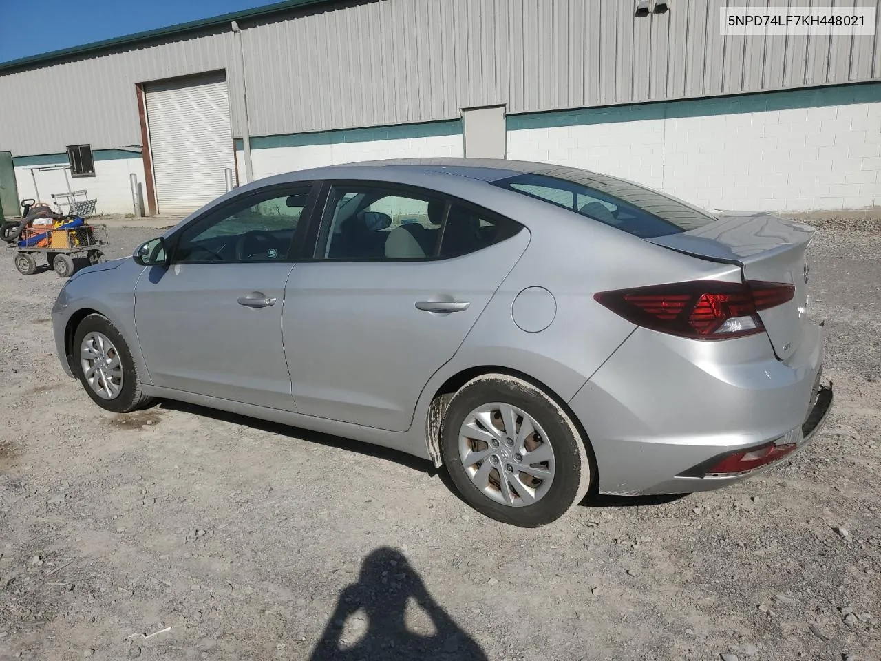 2019 Hyundai Elantra Se VIN: 5NPD74LF7KH448021 Lot: 77397864