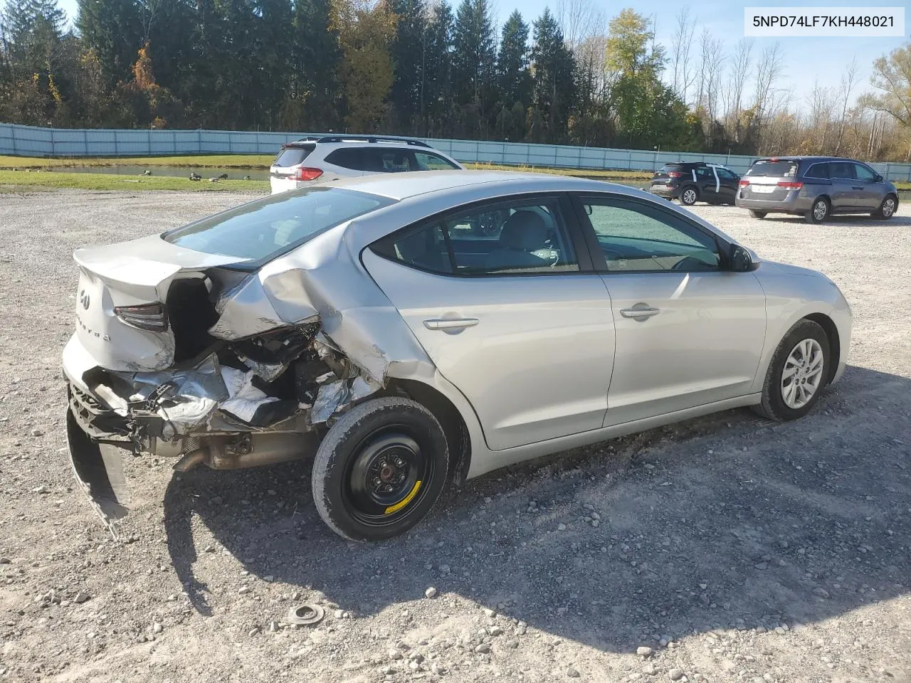 5NPD74LF7KH448021 2019 Hyundai Elantra Se