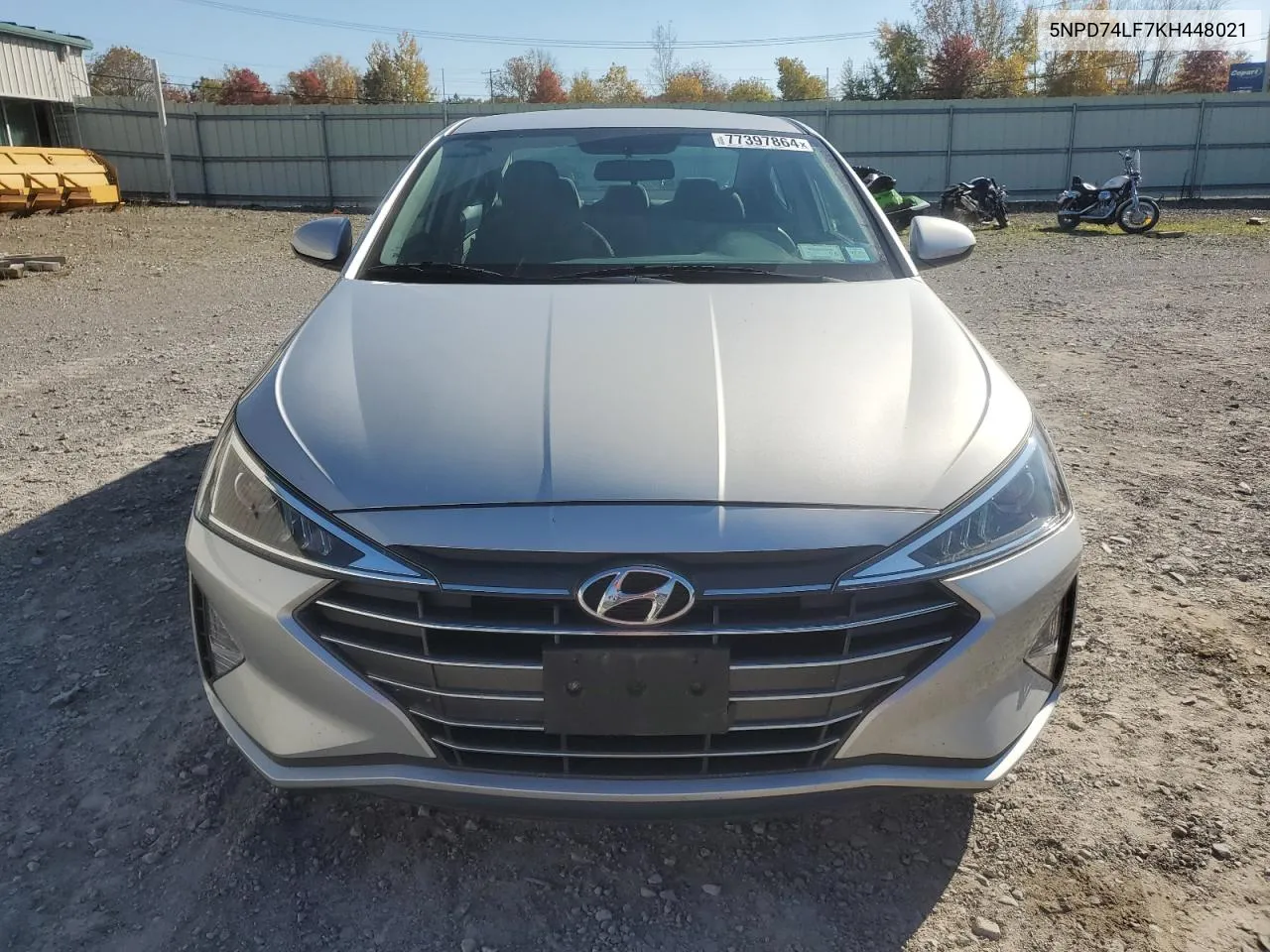 5NPD74LF7KH448021 2019 Hyundai Elantra Se