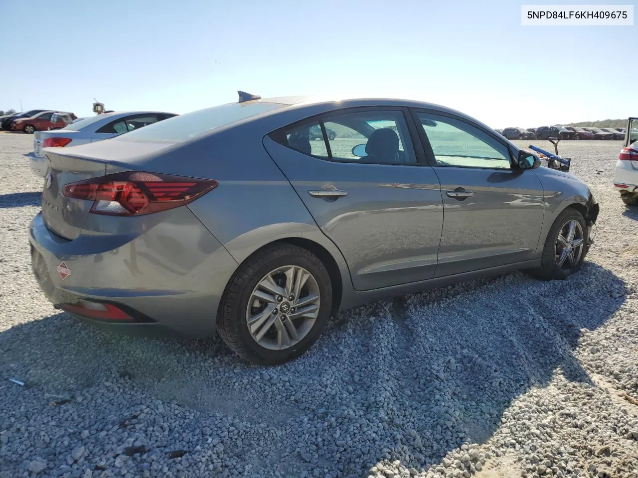 2019 Hyundai Elantra Sel VIN: 5NPD84LF6KH409675 Lot: 77467594