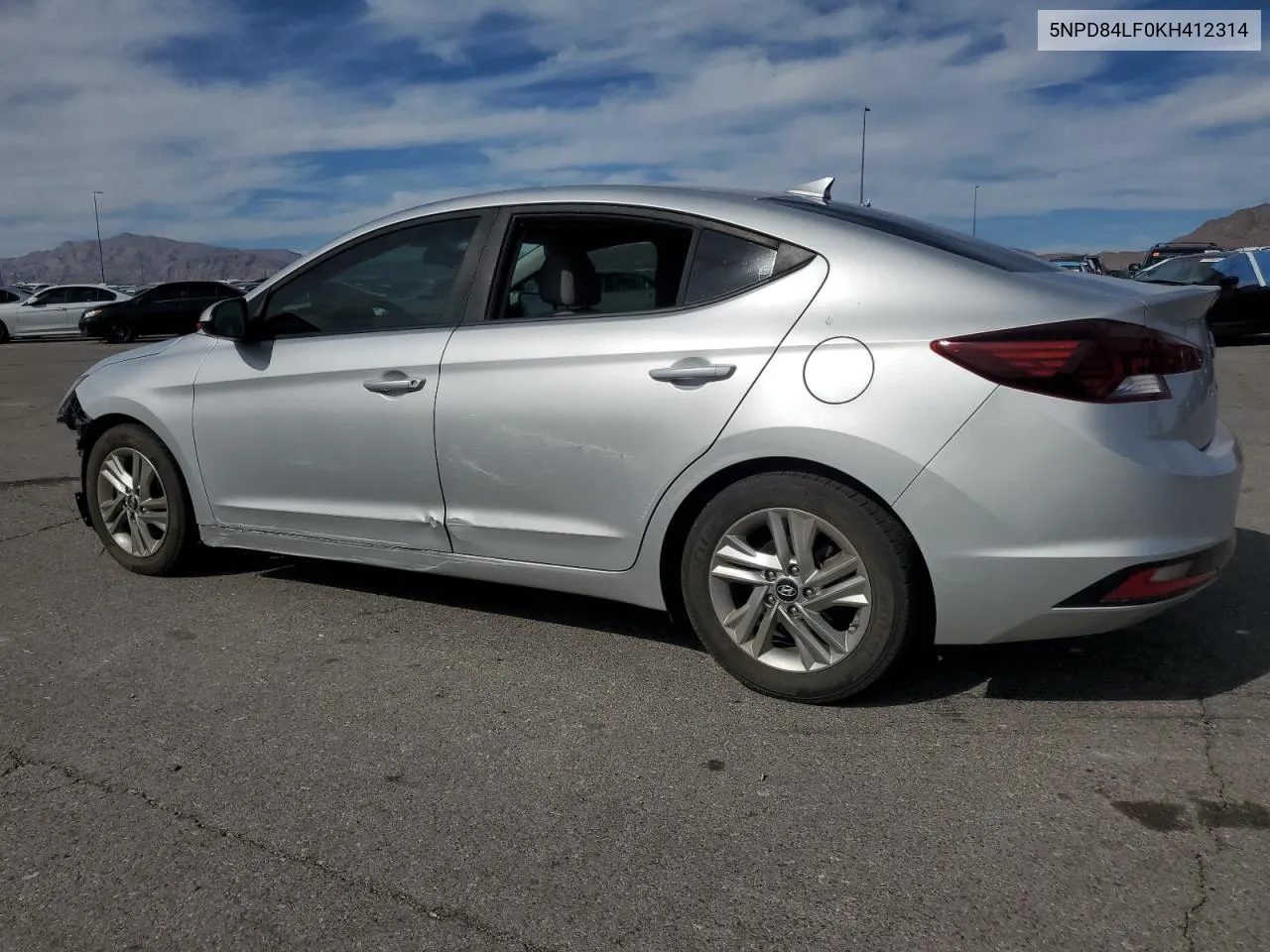 2019 Hyundai Elantra Sel VIN: 5NPD84LF0KH412314 Lot: 77497384