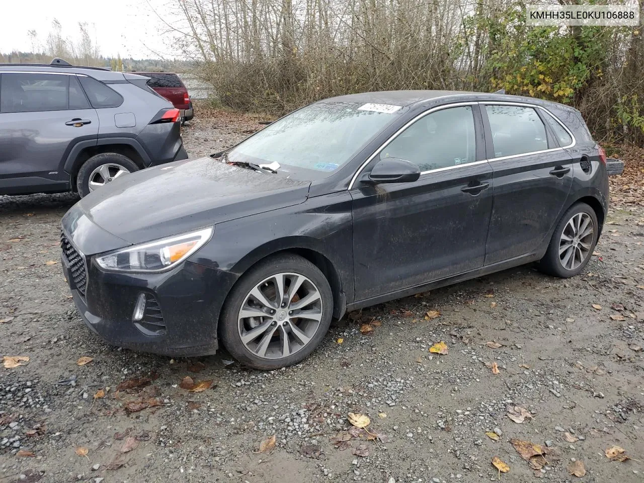 2019 Hyundai Elantra Gt VIN: KMHH35LE0KU106888 Lot: 77572794