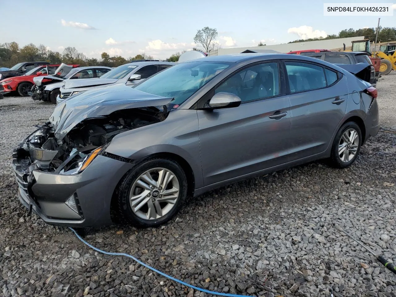 2019 Hyundai Elantra Sel VIN: 5NPD84LF0KH426231 Lot: 77943574