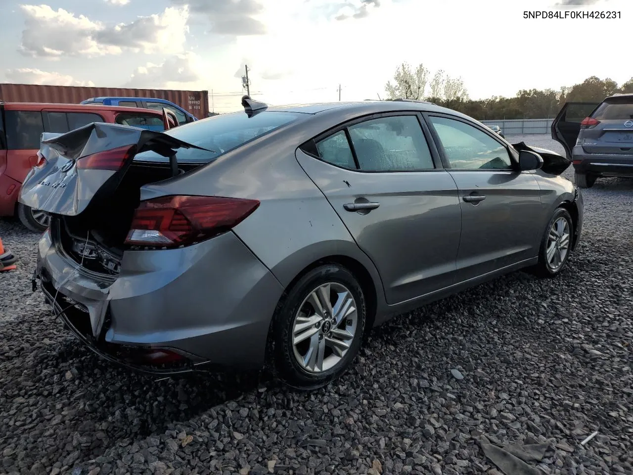 2019 Hyundai Elantra Sel VIN: 5NPD84LF0KH426231 Lot: 77943574