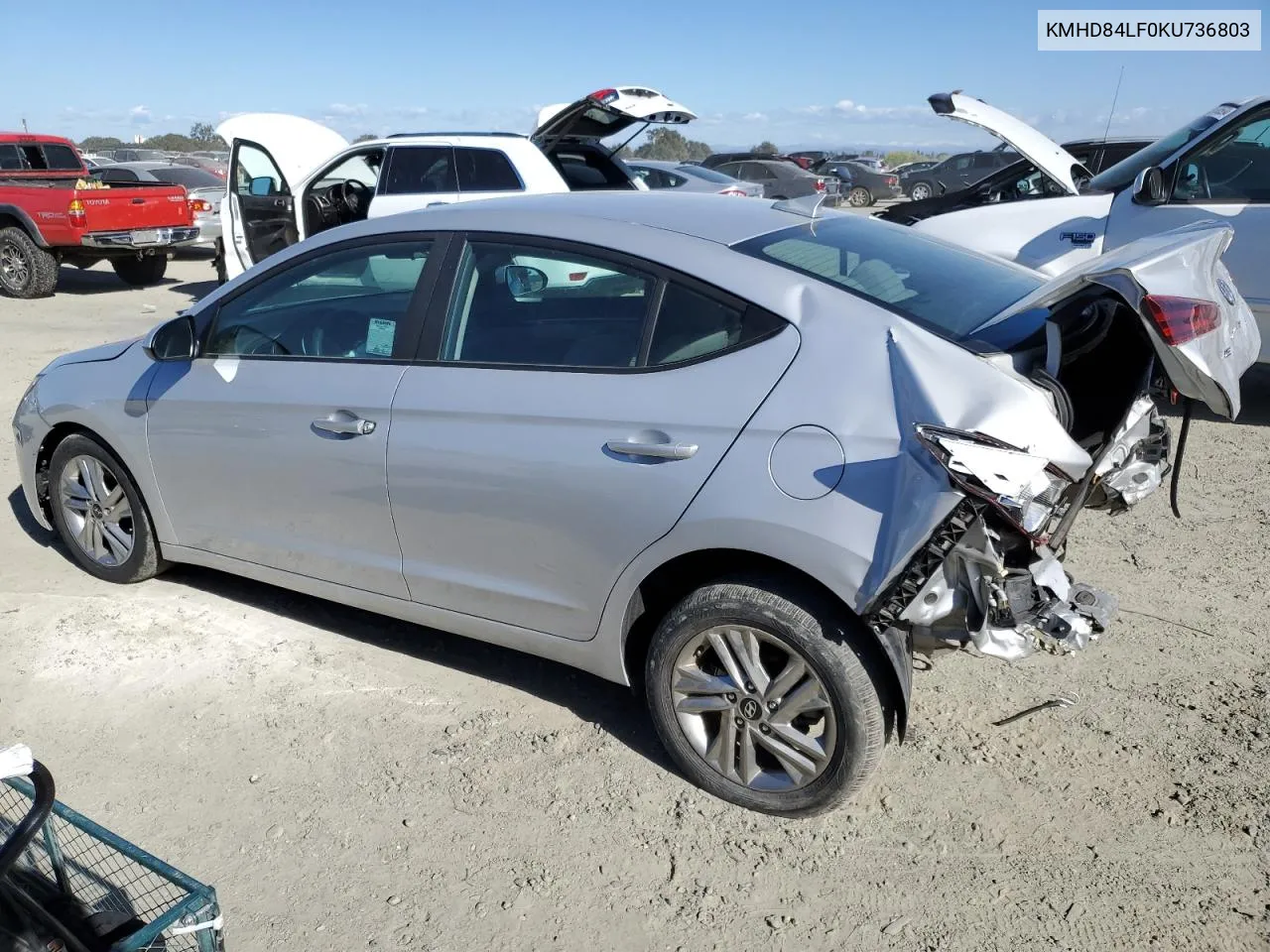 KMHD84LF0KU736803 2019 Hyundai Elantra Sel