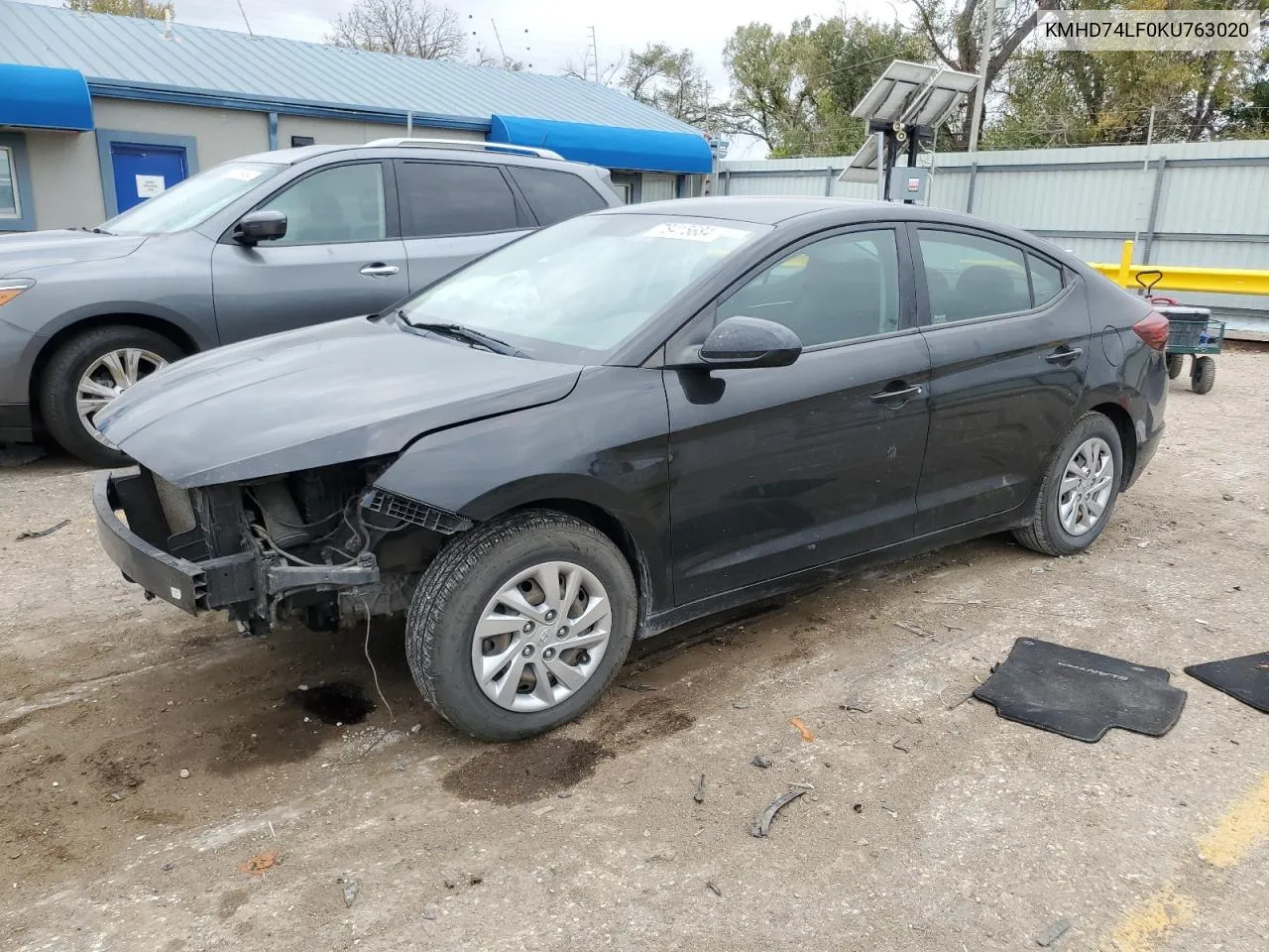 2019 Hyundai Elantra Se VIN: KMHD74LF0KU763020 Lot: 78415684