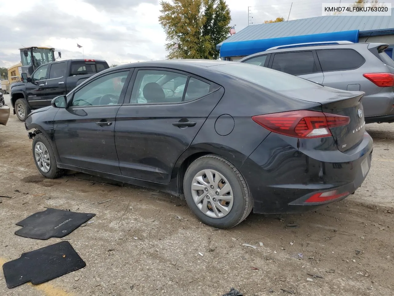 2019 Hyundai Elantra Se VIN: KMHD74LF0KU763020 Lot: 78415684