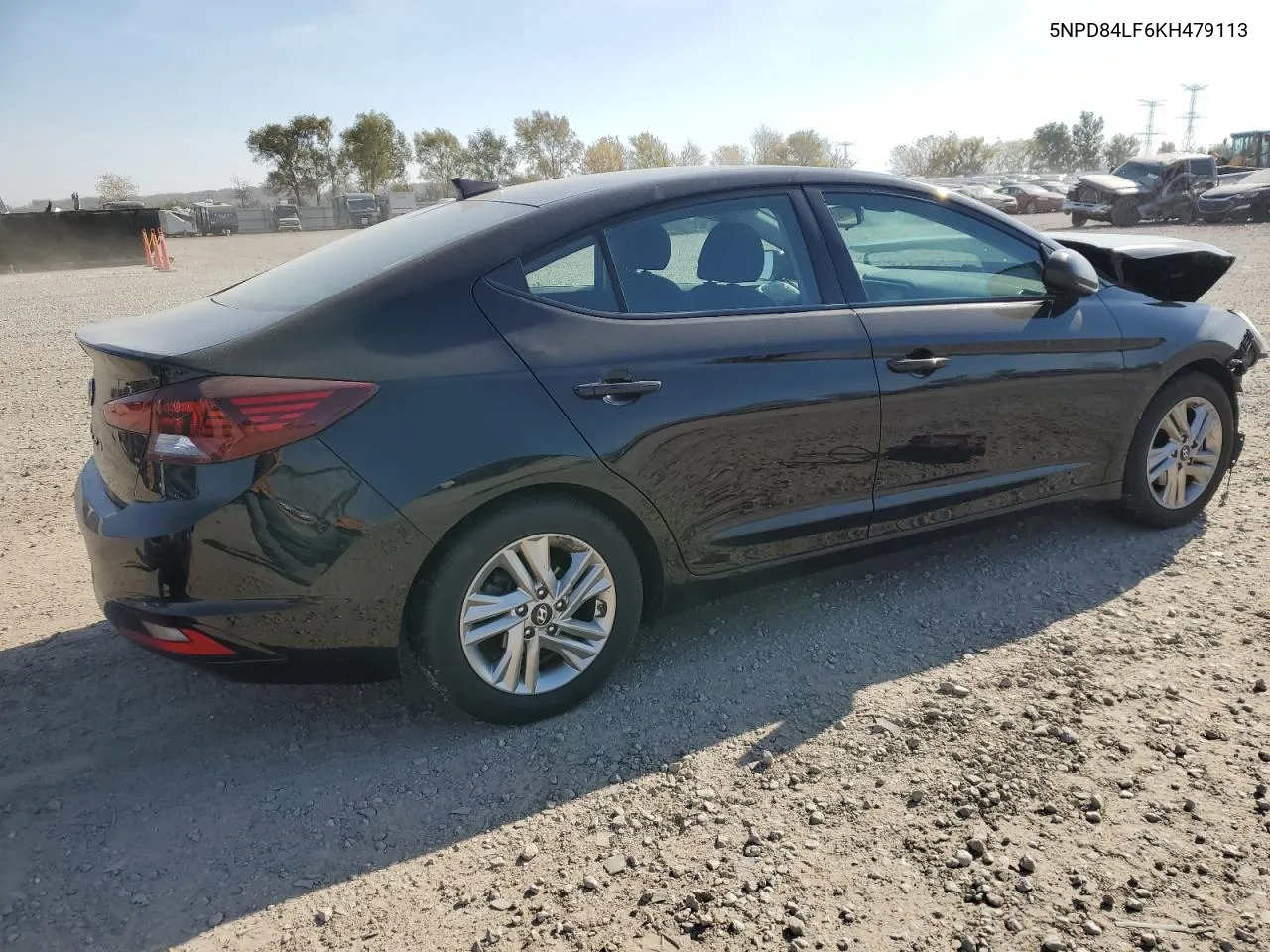 2019 Hyundai Elantra Sel VIN: 5NPD84LF6KH479113 Lot: 78473774