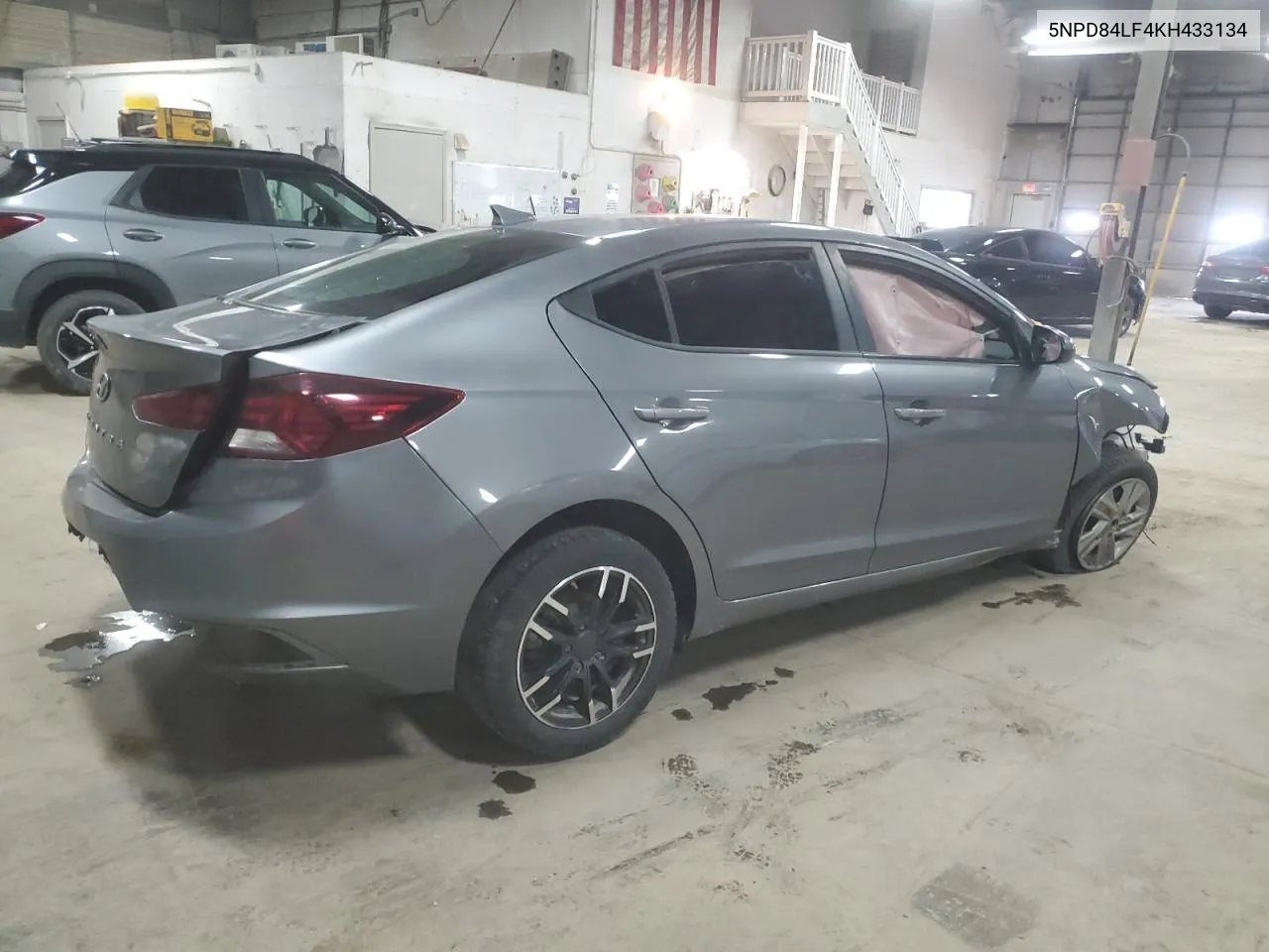 2019 Hyundai Elantra Sel VIN: 5NPD84LF4KH433134 Lot: 78499424