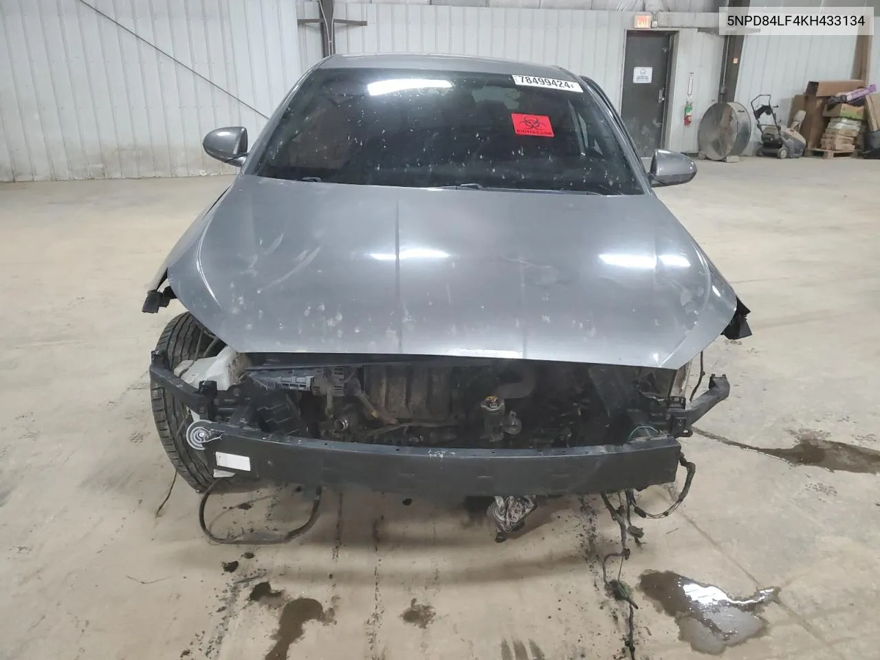 2019 Hyundai Elantra Sel VIN: 5NPD84LF4KH433134 Lot: 78499424