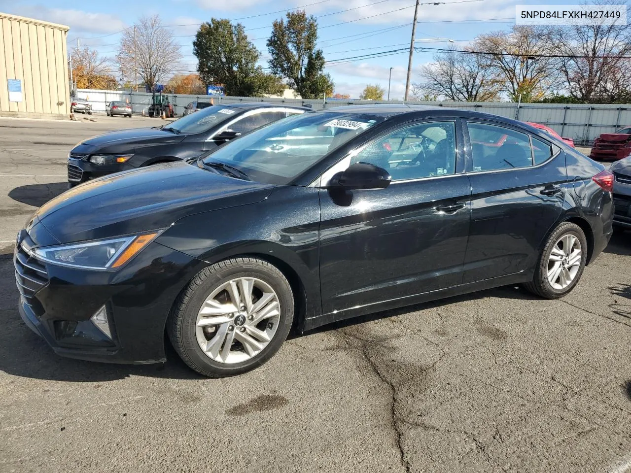 2019 Hyundai Elantra Sel VIN: 5NPD84LFXKH427449 Lot: 79032994