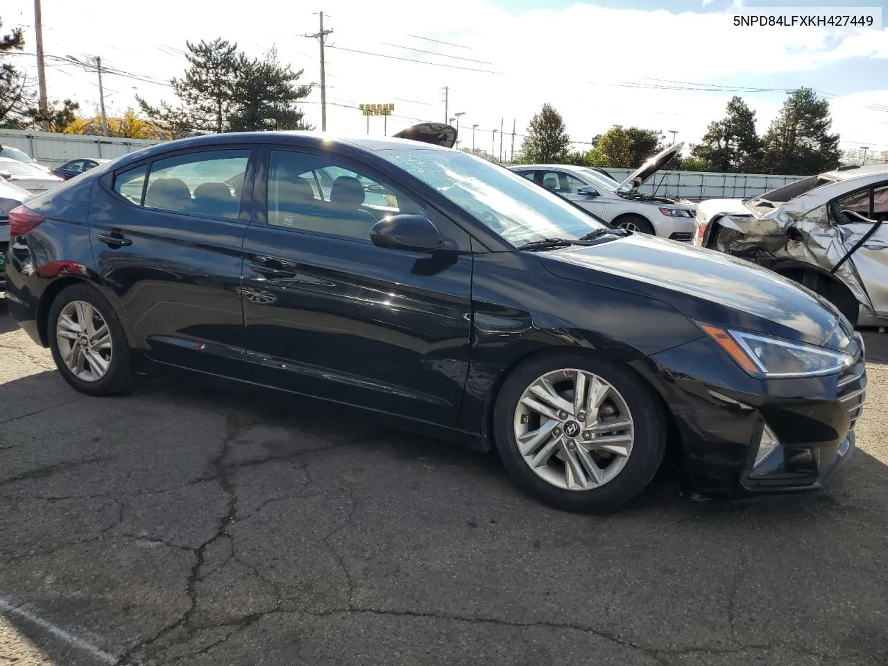 2019 Hyundai Elantra Sel VIN: 5NPD84LFXKH427449 Lot: 79032994