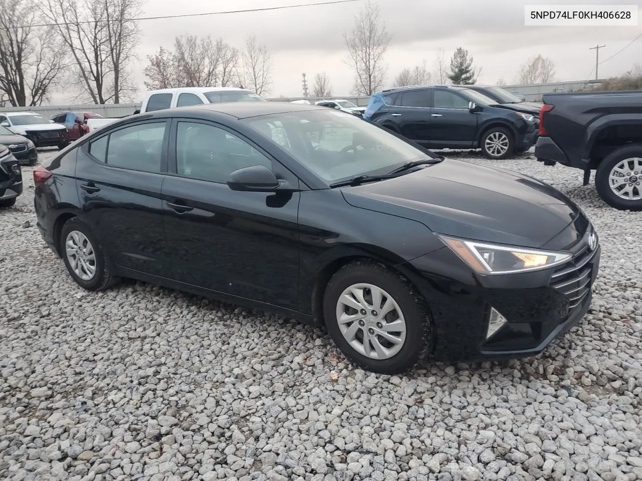 2019 Hyundai Elantra Se VIN: 5NPD74LF0KH406628 Lot: 79124714