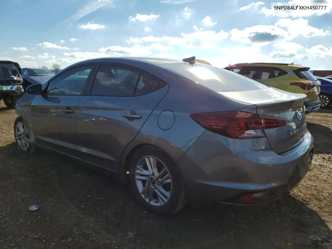 2019 Hyundai Elantra Sel VIN: 5NPD84LFXKH450777 Lot: 79201704