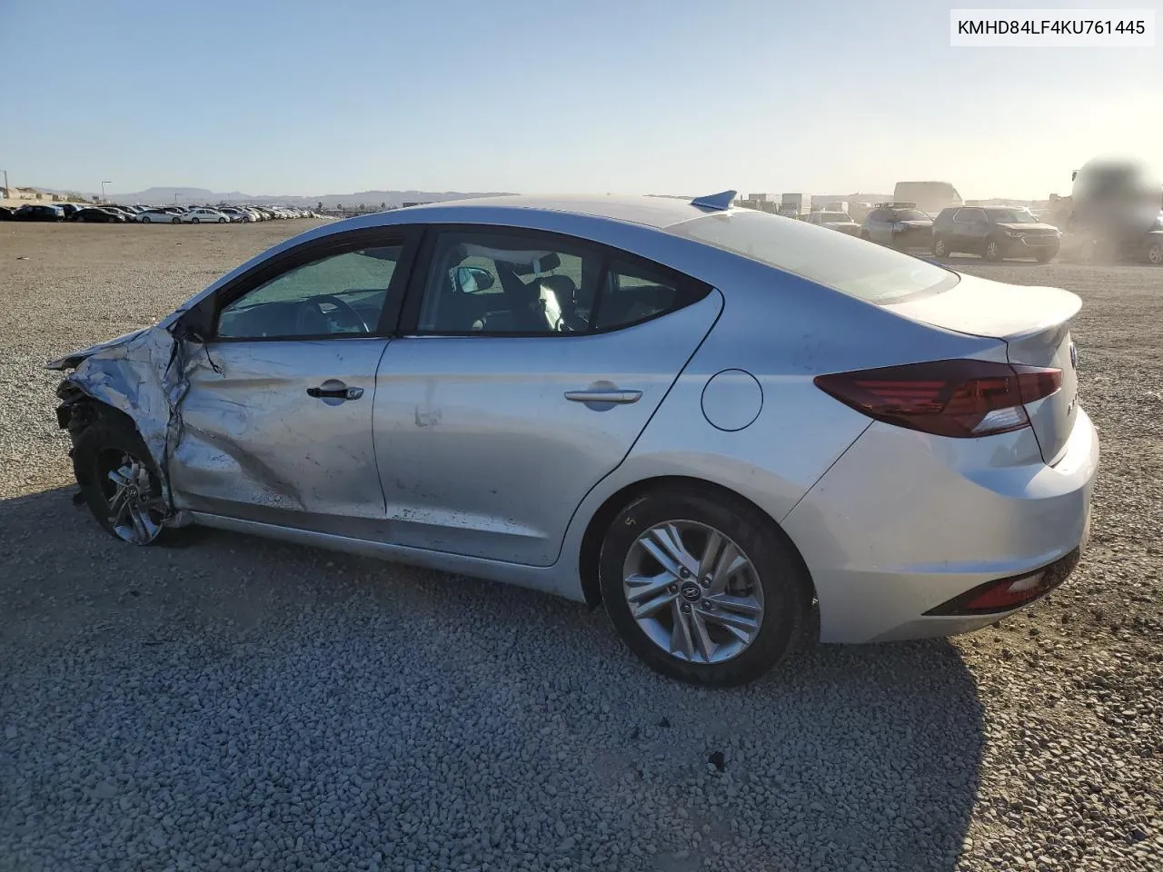 2019 Hyundai Elantra Sel VIN: KMHD84LF4KU761445 Lot: 79325794