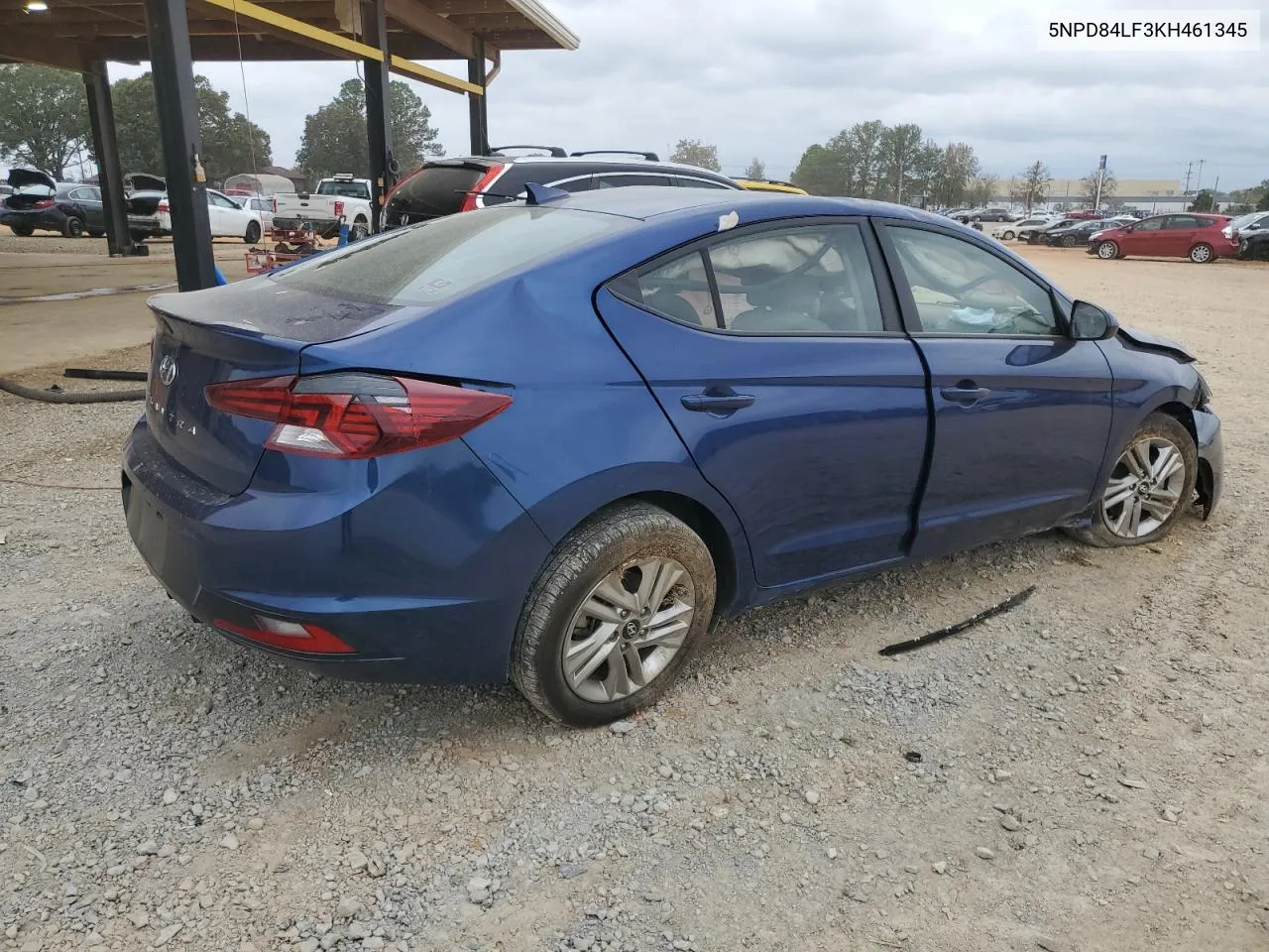 2019 Hyundai Elantra Sel VIN: 5NPD84LF3KH461345 Lot: 79361474