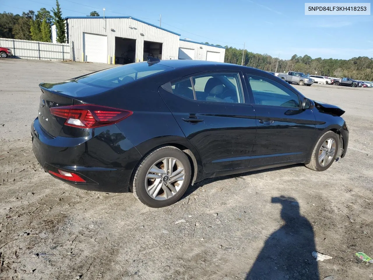 2019 Hyundai Elantra Sel VIN: 5NPD84LF3KH418253 Lot: 79427624