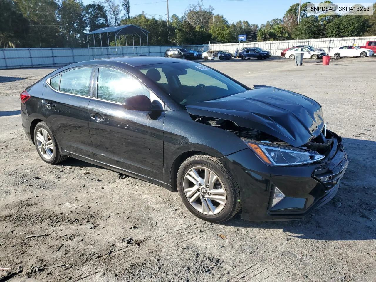 2019 Hyundai Elantra Sel VIN: 5NPD84LF3KH418253 Lot: 79427624