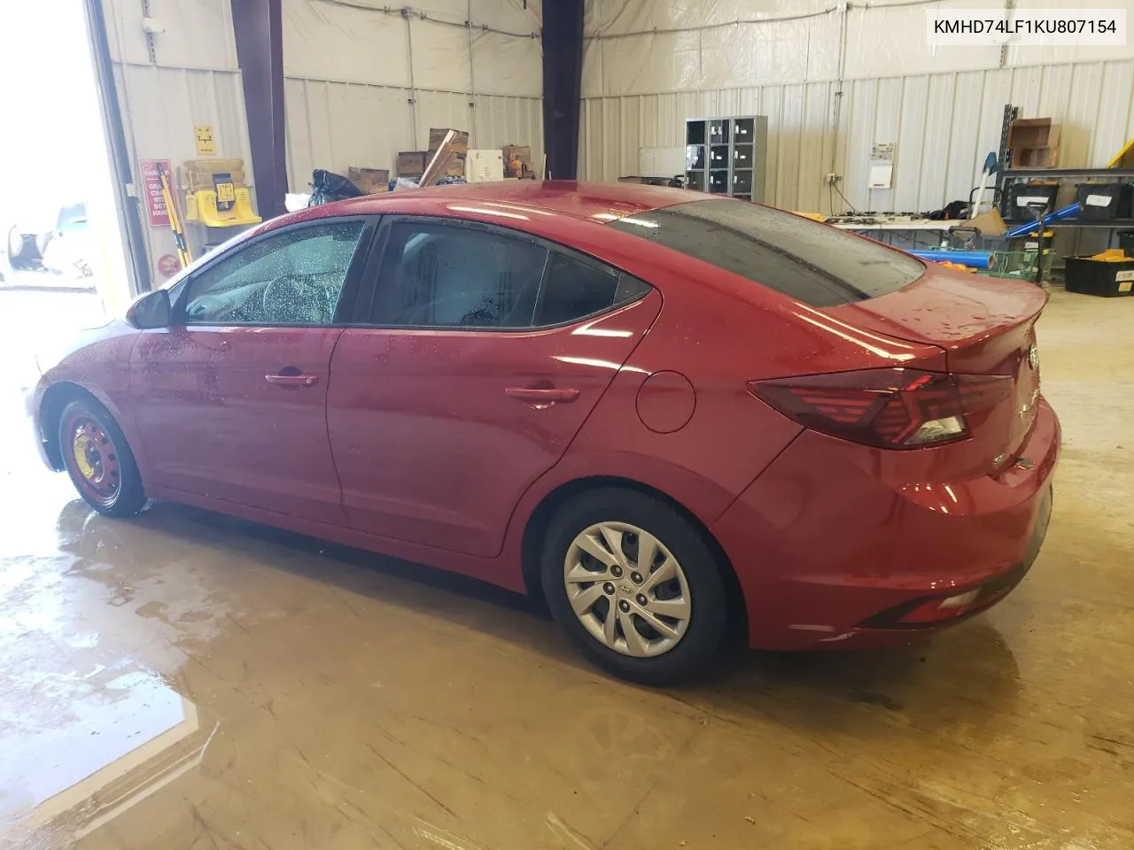 2019 Hyundai Elantra Se VIN: KMHD74LF1KU807154 Lot: 79678644