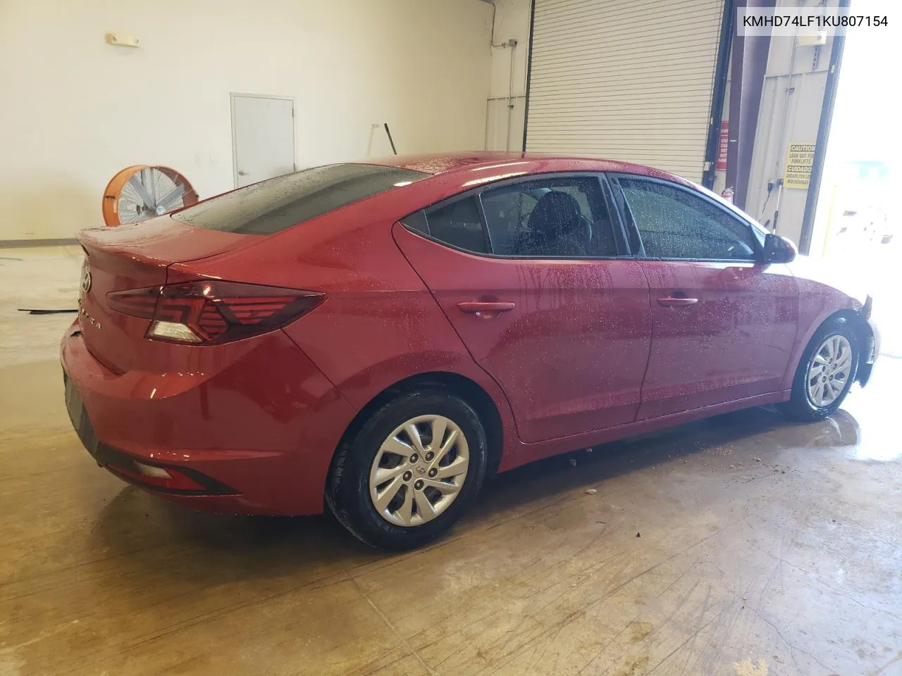 2019 Hyundai Elantra Se VIN: KMHD74LF1KU807154 Lot: 79678644