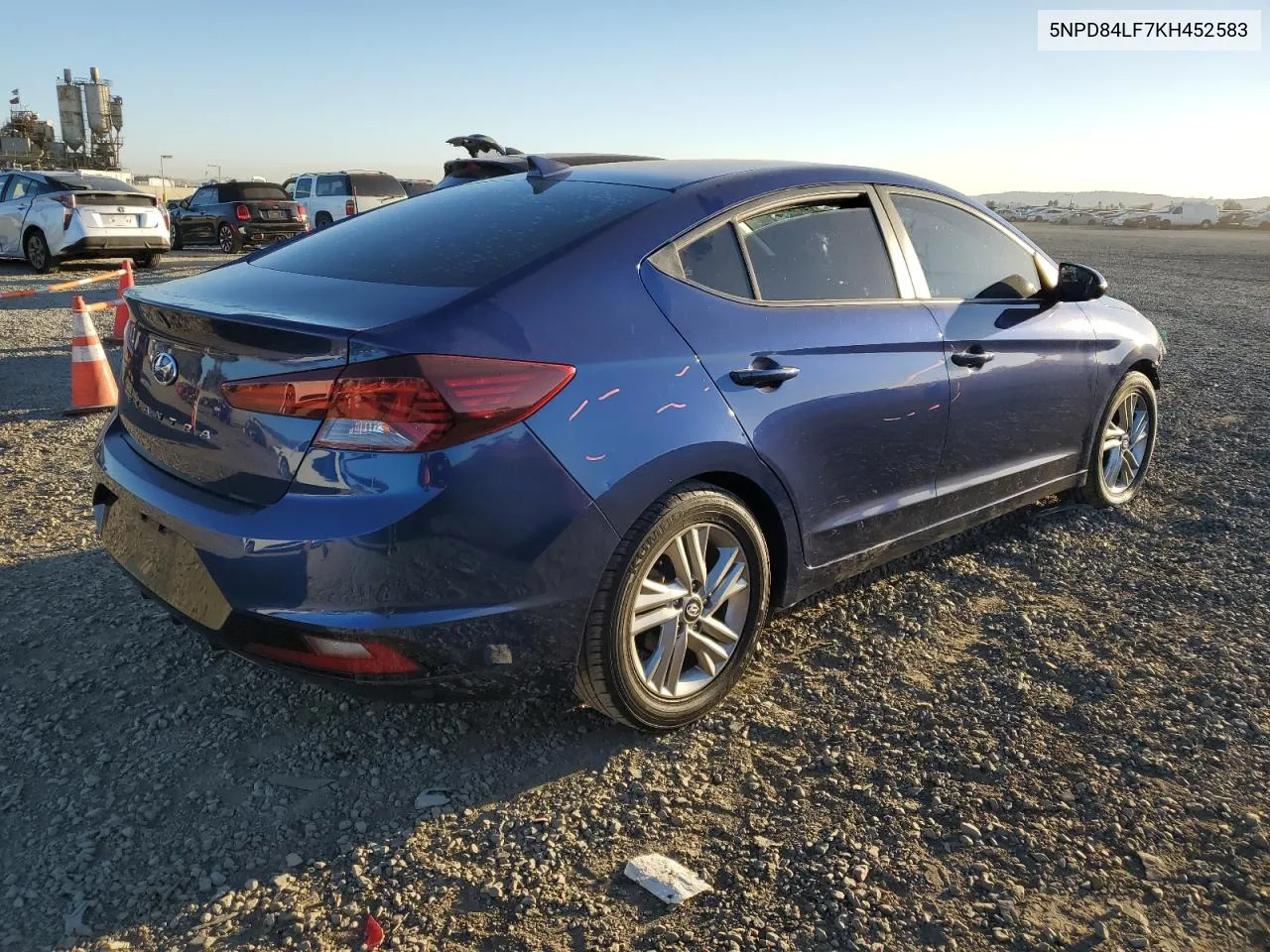 2019 Hyundai Elantra Sel VIN: 5NPD84LF7KH452583 Lot: 79745194