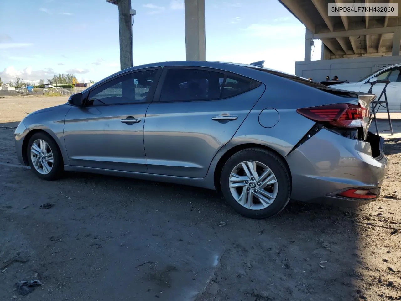 2019 Hyundai Elantra Sel VIN: 5NPD84LF7KH432060 Lot: 79805134