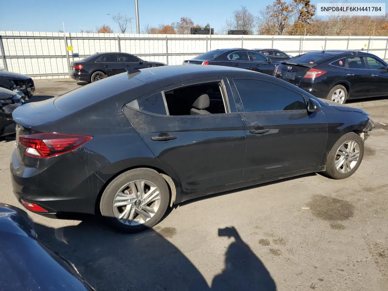 2019 Hyundai Elantra Sel VIN: 5NPD84LF6KH441784 Lot: 79839974