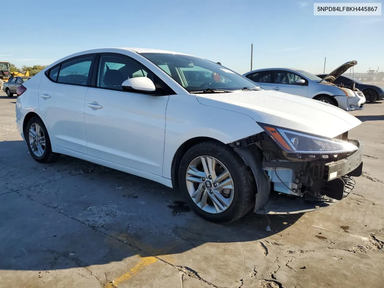 2019 Hyundai Elantra Sel VIN: 5NPD84LF8KH445867 Lot: 79914474