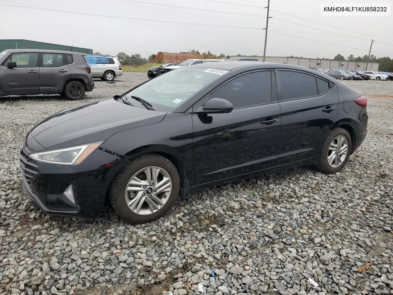 2019 Hyundai Elantra Sel VIN: KMHD84LF1KU858232 Lot: 80033254