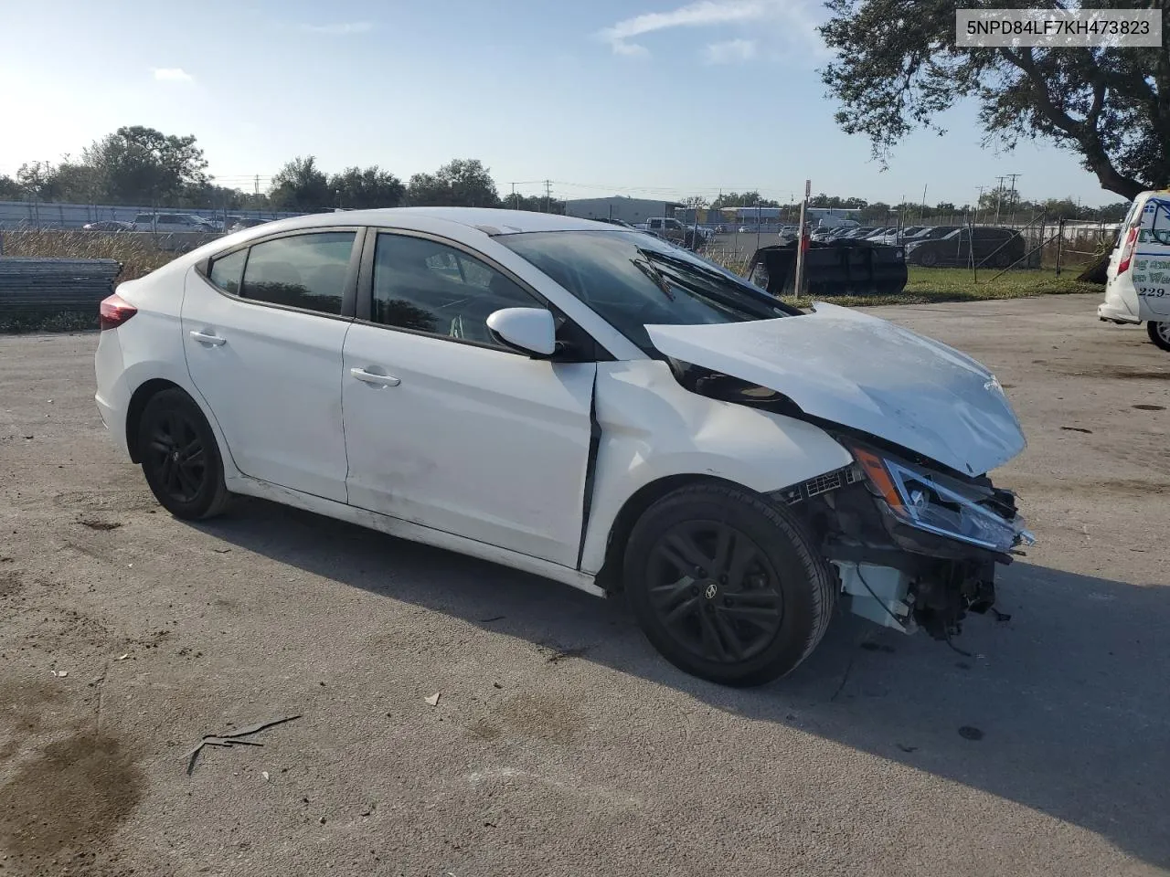 2019 Hyundai Elantra Sel VIN: 5NPD84LF7KH473823 Lot: 80383524