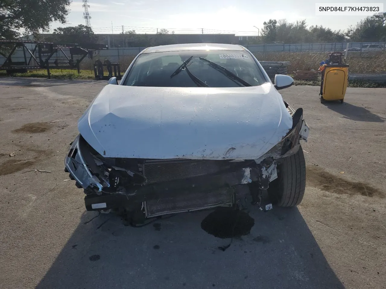 2019 Hyundai Elantra Sel VIN: 5NPD84LF7KH473823 Lot: 80383524