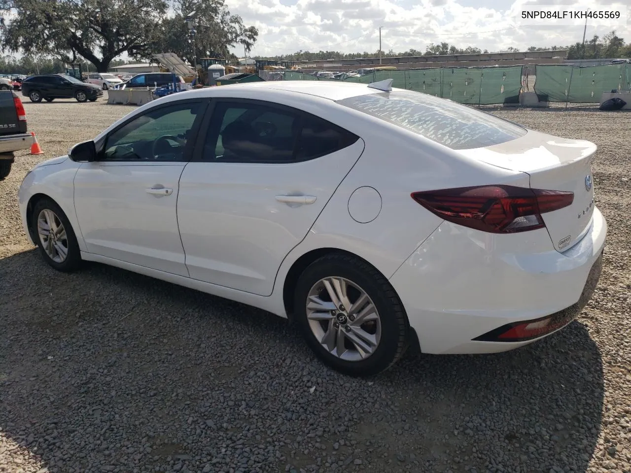 2019 Hyundai Elantra Sel VIN: 5NPD84LF1KH465569 Lot: 80465794