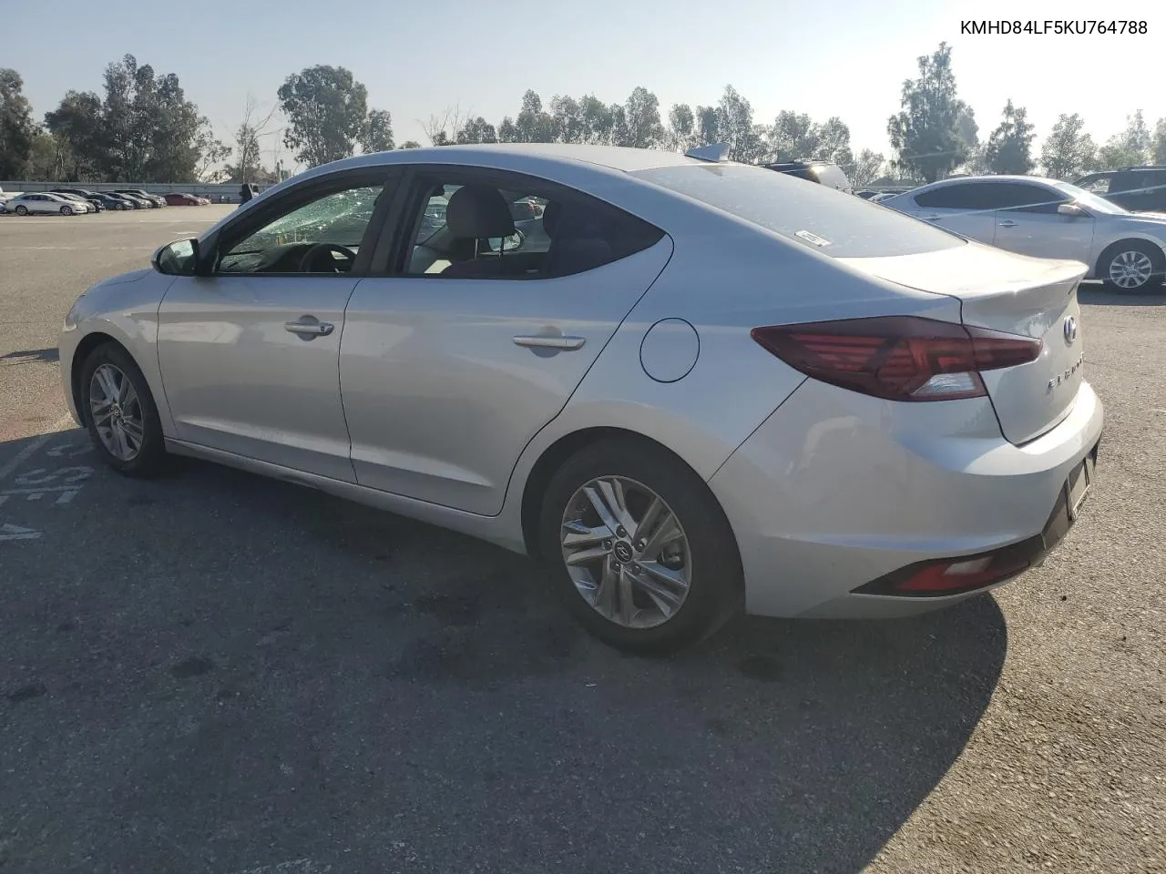 2019 Hyundai Elantra Sel VIN: KMHD84LF5KU764788 Lot: 80500024