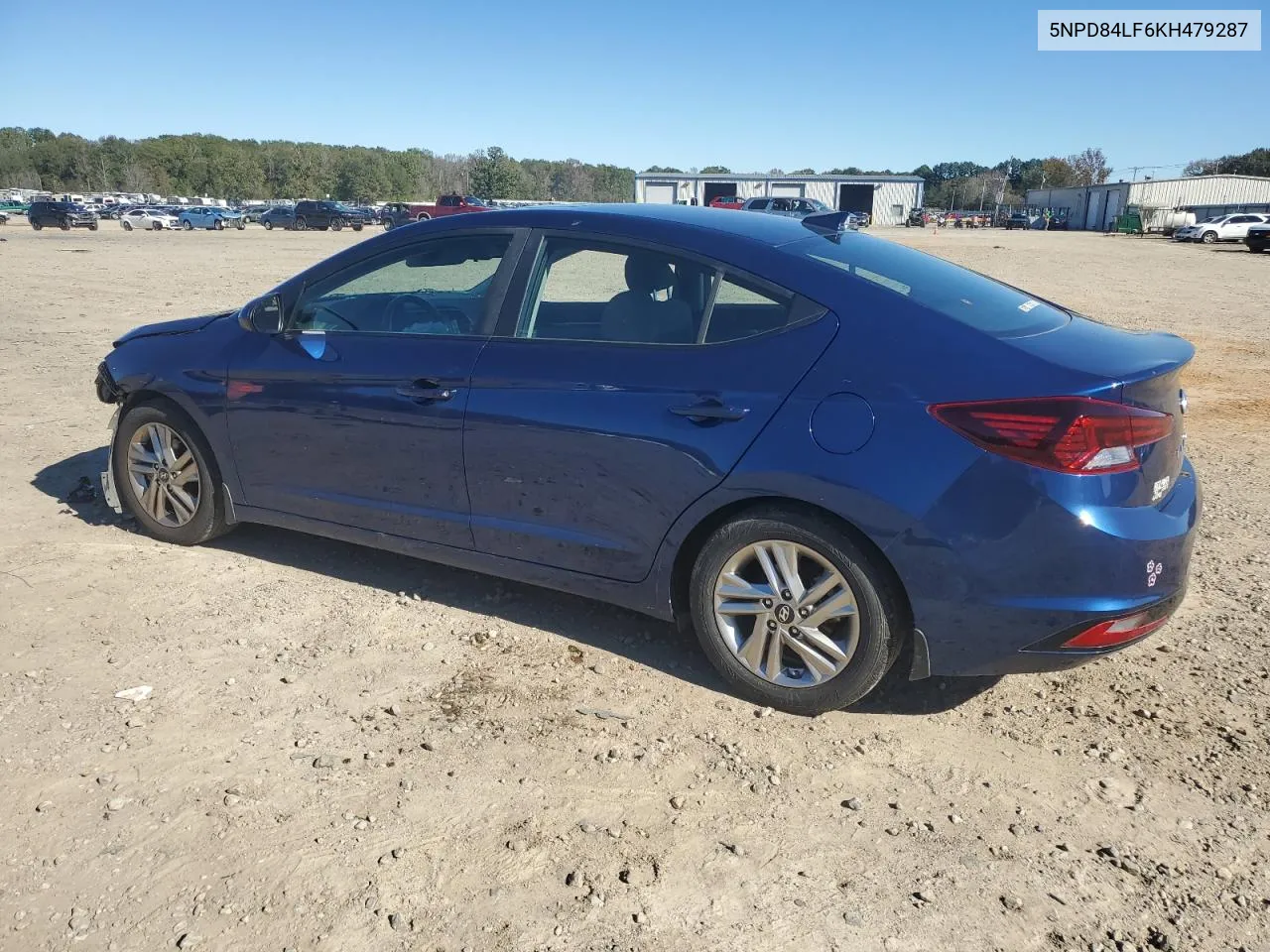 2019 Hyundai Elantra Sel VIN: 5NPD84LF6KH479287 Lot: 80533834